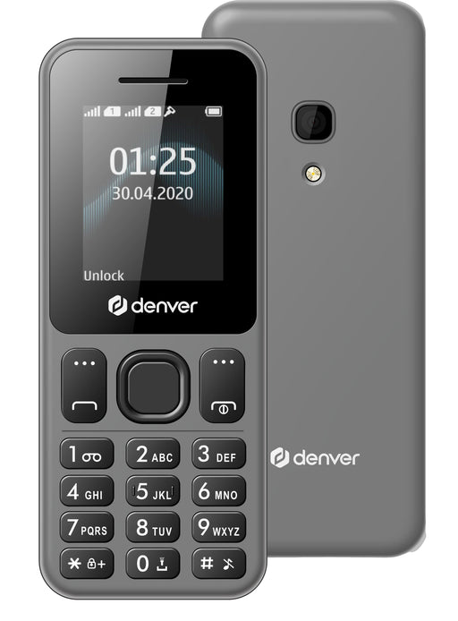 EAN 5706751067365 - Denver FAS-1806MK2 4,5 cm (1.77") Gris Característica del teléfono imagen 1