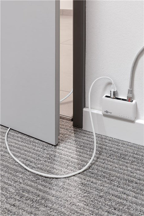 EAN 4040849743832 - Goobay 74383 cambiador de género para cable USB 3.0 type A RJ45 Blanco imagen 10