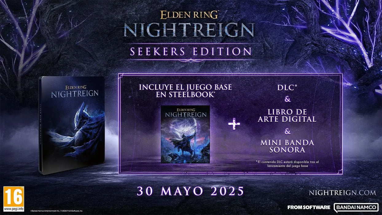 EAN 3391892034752 - BANDAI NAMCO Entertainment Elden Ring: Nightreign Steelbook (caja metálica) PlayStation 5 imagen 2