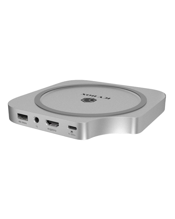 EAN 4250078175469 - ICY BOX Club Dock 100 USB 3.2 Gen 2 (3.1 Gen 2) Type-C Plata imagen 1