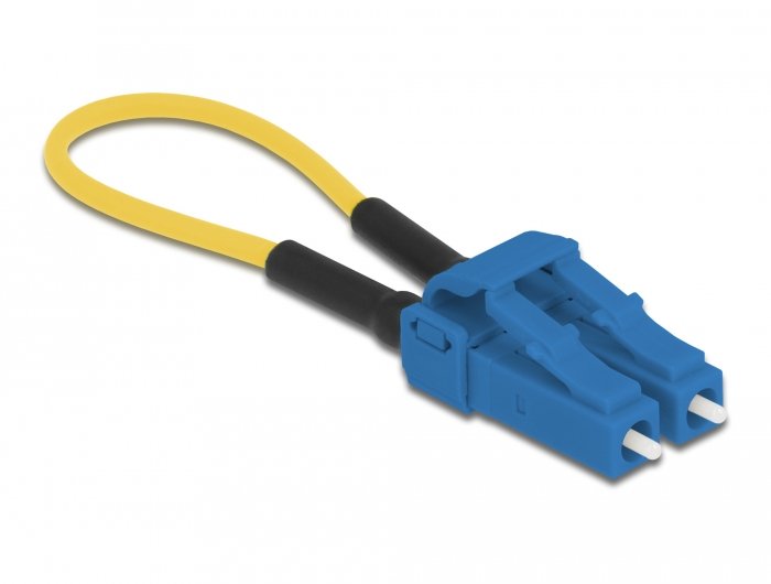 EAN 4043619869244 - DeLOCK 86924 Cable de fibra óptica e InfiniBand 0,06 m Azul, Amarillo imagen 2