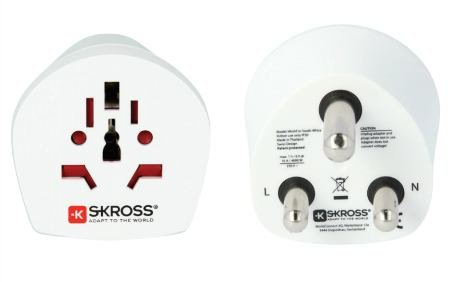 EAN 7640166320234 - Skross 1.500224-E adaptador de enchufe eléctrico Tipo M Universal Blanco imagen 1