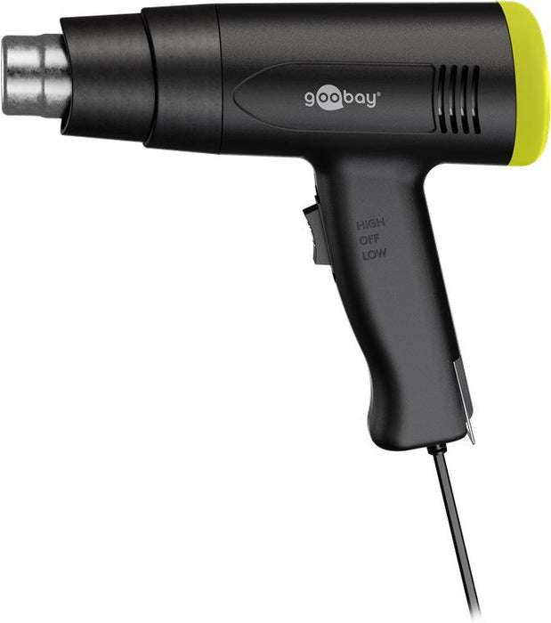 EAN 4040849778216 - Goobay 77821 pistola de calor Pistola de aire caliente 450 l/min 500 °C 1500 W Negro imagen 3