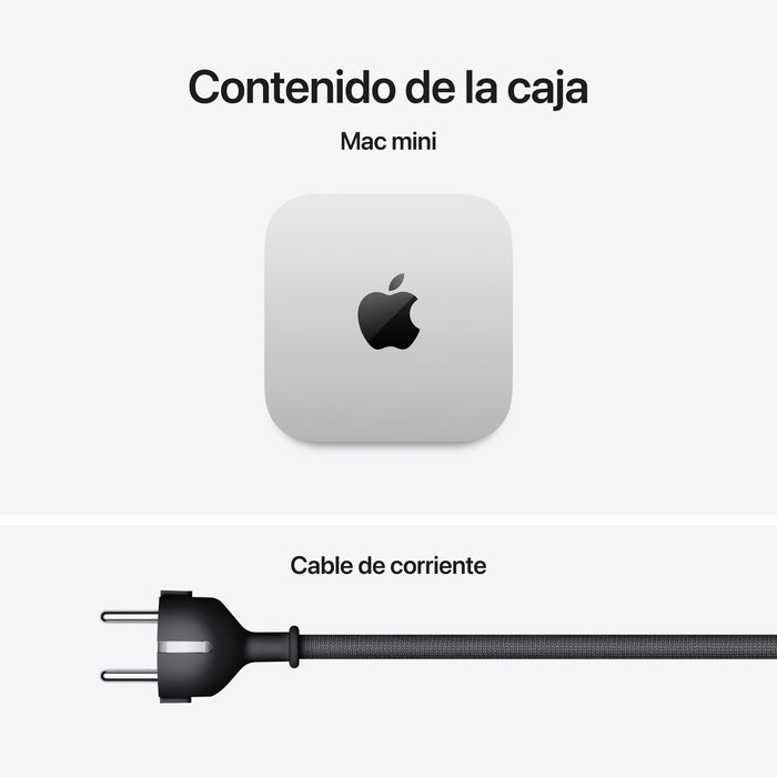 EAN 195951440927 - Apple Mac mini Apple M 24 GB macOS 27 Golden Gate Mini PC imagen 8