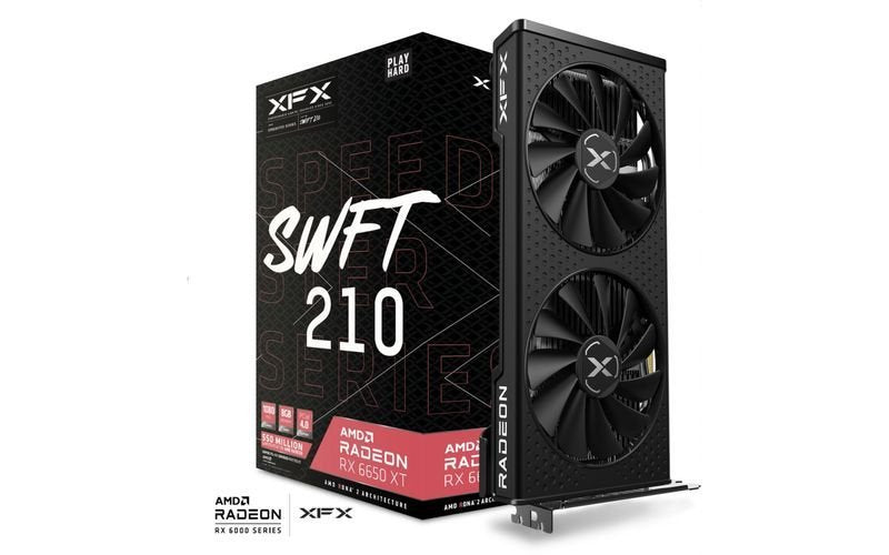 EAN 0840191500350 - XFX RX-665X8DFDY tarjeta gráfica AMD Radeon RX 6650 XT 8 GB GDDR6 imagen 6