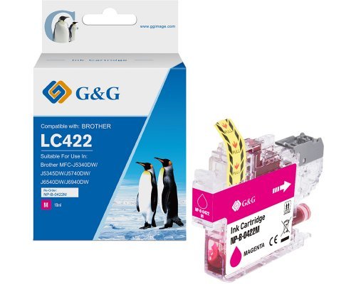 EAN 6941881232552 - G&G 20582 cartucho de tinta 1 pieza(s) Compatible Magenta imagen 1