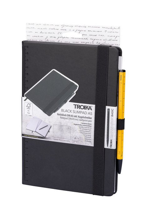EAN 4024023140860 - TROIKA NPP04/YE cuaderno y block A5 64 hojas Negro imagen 5