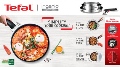 EAN 3168430338470 - Tefal Ingenio L8964S44 conjunto de sartenes y ollas 4 pieza(s) imagen 4