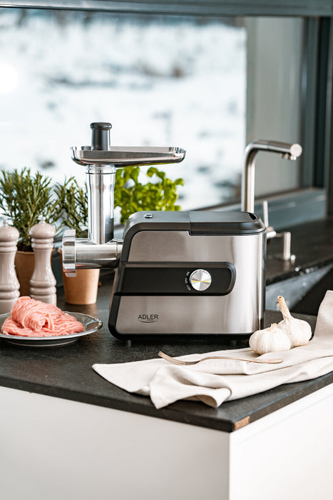 EAN 5903887803991 - Adler AD 4813 picadora 2000 W Negro, Plata imagen 4