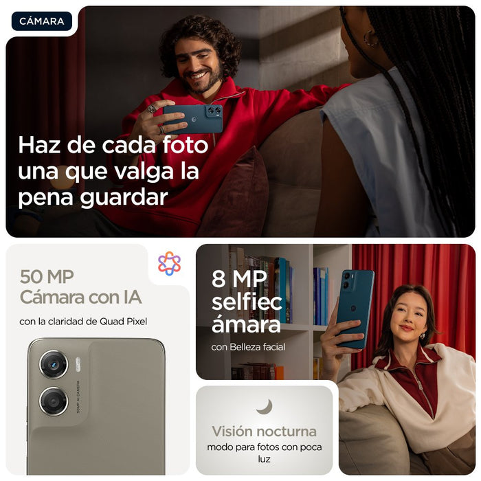 EAN 840493616537 - Motorola moto g06 power 17,5 cm (6.88") SIM doble Android 15 4G USB Tipo C 8 GB 256 GB 7000 mAh Caqui imagen 14