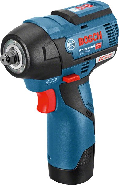 EAN 3165140910705 - Bosch GDS 12V-115 Professional 2600 RPM Negro, Azul, Rojo imagen 1