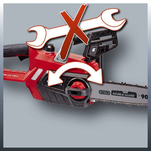 EAN 4006825608342 - Einhell GE-LC 18 Li - Solo Negro, Rojo imagen 2