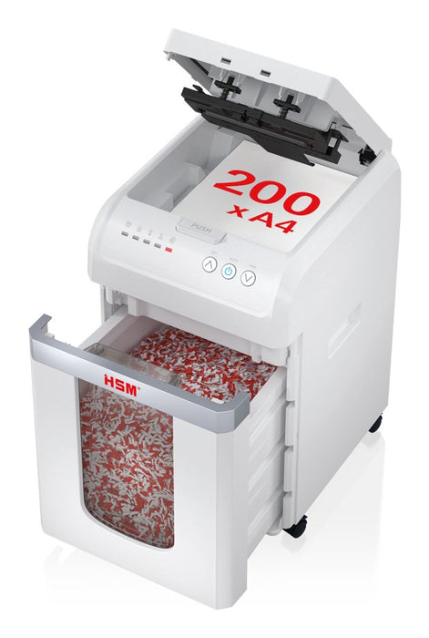 EAN 4026631082914 - HSM 1035111 triturador de papel Corte en partículas 52 dB 23 cm Blanco imagen 5