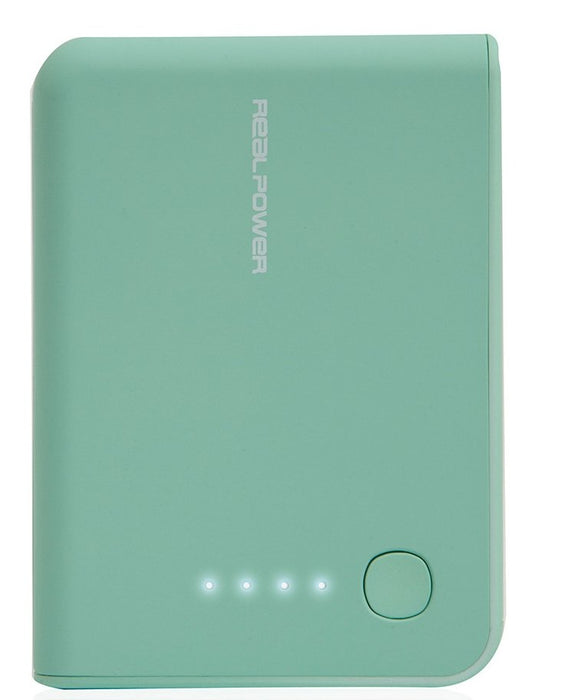 EAN 4040895975836 - RealPower PB-10k 10000 mAh Turquesa imagen 3