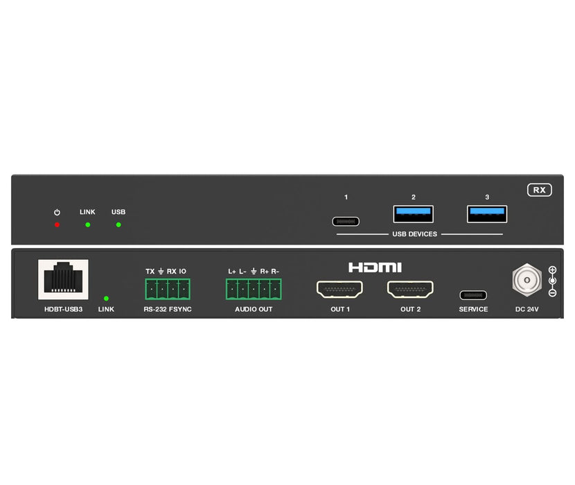 EAN 5715063709559 - Vivolink VLUSBCEXT2X2 extensor KVM imagen 5
