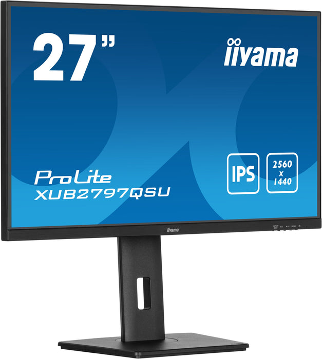 EAN 4948570125098 - iiyama ProLite XUB2797QSU-B2 pantalla para PC 68,6 cm (27") 2560 x 1440 Pixeles Quad HD LED Negro imagen 5