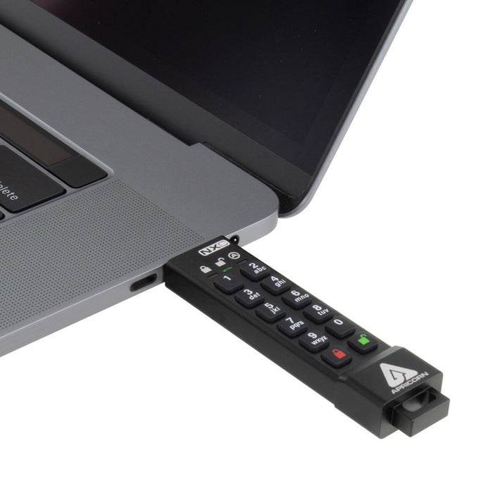 EAN 708326914994 - Apricorn ASK3-NXC-32GB unidad flash USB USB Tipo C 3.2 Gen 1 (3.1 Gen 1) Negro imagen 3