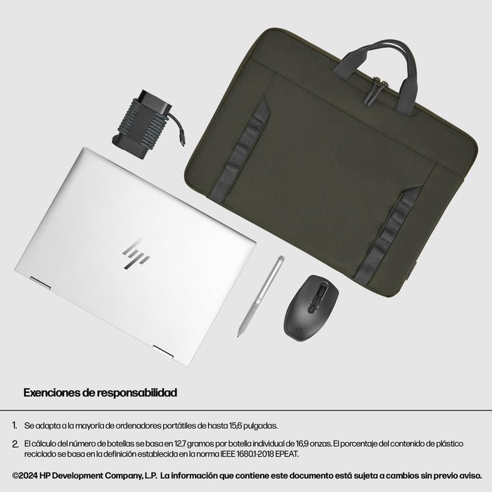EAN 0197961660456 - HP 15.6 Modular Laptop Sleeve 39,6 cm (15.6") Verde, Gris imagen 6