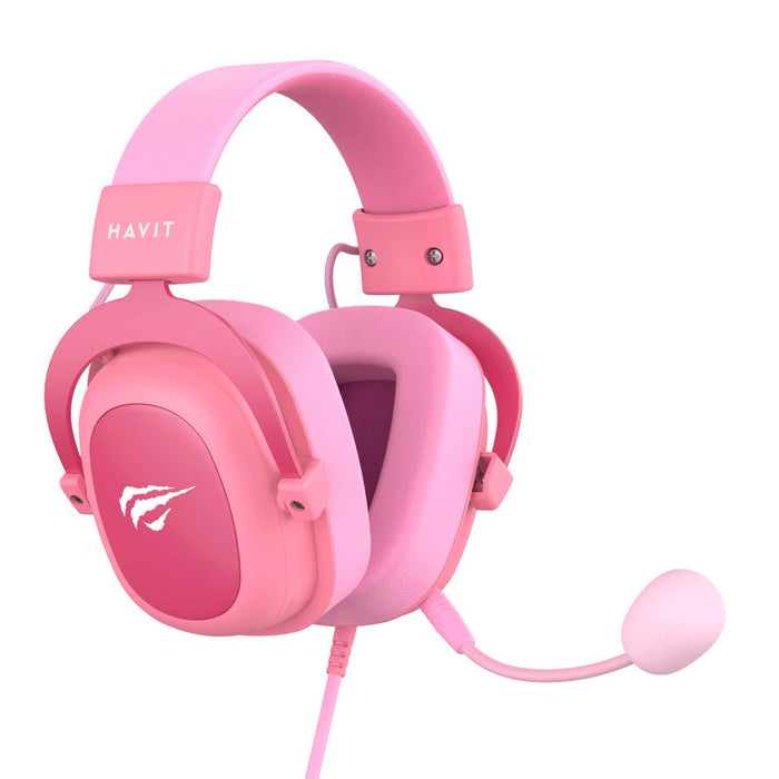 EAN 6950676215465 - Havit 6950676215465 auricular y casco Auriculares Alámbrico Diadema Juego Rosa imagen 4