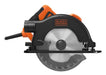 EAN 5035048810309 - Black & Decker CS1200-QS sierra circular portátil 16,5 cm Negro, Naranja 5500 RPM imagen 3
