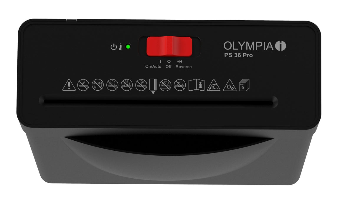 EAN 4030152955923 - Olympia PS 36 Pro triturador de papel Corte en tiras 72 dB Negro imagen 3
