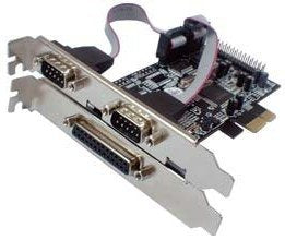 EAN 4016621100933 - Longshine Serial & Parallel PCIe Card tarjeta y adaptador de interfaz imagen 1