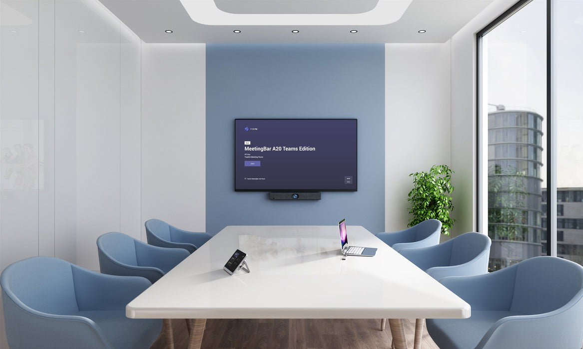 EAN 6938818307049 - Yealink MeetingBar A20 + CTP18 Touch Panel sistema de video conferencia 20 MP Ethernet Barra de colaborac imagen 12