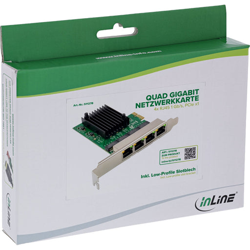 EAN 4043718341498 - InLine 51127B tarjeta y adaptador de interfaz Interno imagen 1