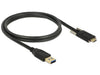 EAN 4043619837182 - DeLOCK 83718 cable USB USB 3.2 Gen 2 (3.1 Gen 2) 1 m USB A USB C Negro imagen 1