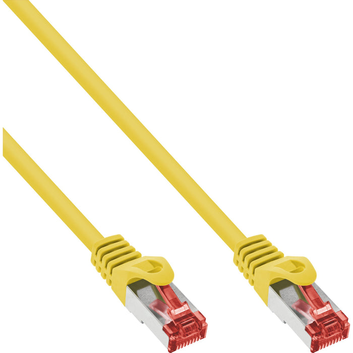 EAN 4043718206599 - InLine 76950Y cable de red Amarillo 0,5 m Cat6 S/FTP (S-STP) imagen 1