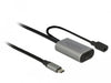 EAN 4043619853922 - DeLOCK 85392 cable USB USB 3.2 Gen 1 (3.1 Gen 1) 5 m USB C Negro, Gris imagen 1
