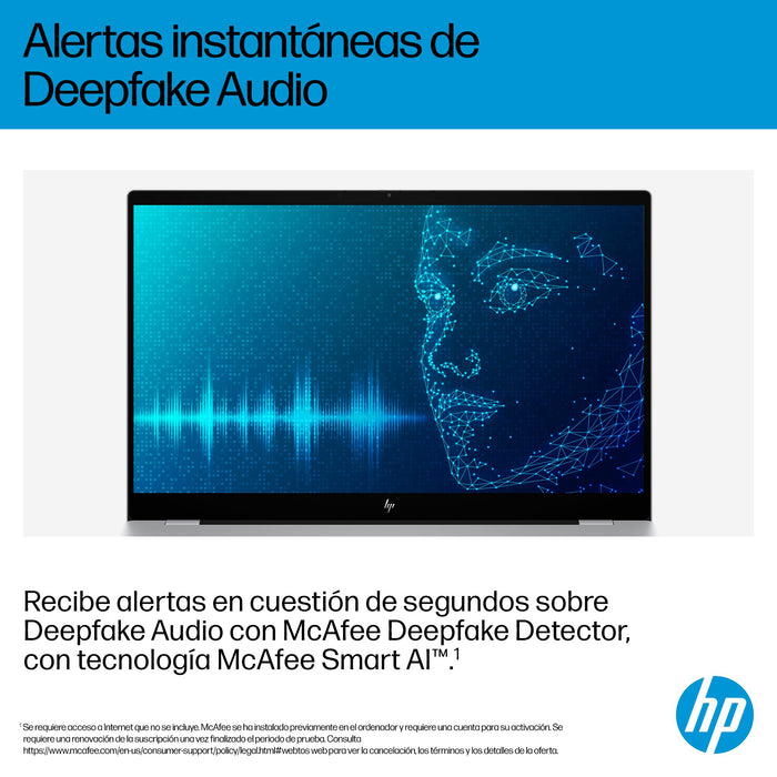 EAN 821844741849 - HP OmniBook 7 Laptop Next Gen AI 17-dc0001nsx Copilot+ PC Intel Core Ultra 5 226V Portátil 43,9 cm (17.3") imagen 10