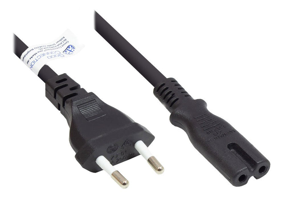 EAN 4014619169023 - Alcasa P0370-S050 cable de transmisión Negro 5 m Enchufe tipo C C7 acoplador imagen 1