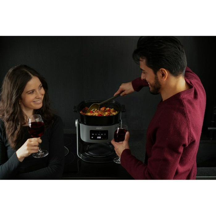EAN 4260645681170 - Lauben LBAFMGGAF55BA freidora Sencillo 5,5 L 1500 W Freidora de aire caliente Gris imagen 14