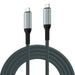 EAN 8052101435269 - Ewent EC1072 cable USB USB4 Gen 3x2 2 m USB C Negro imagen 1
