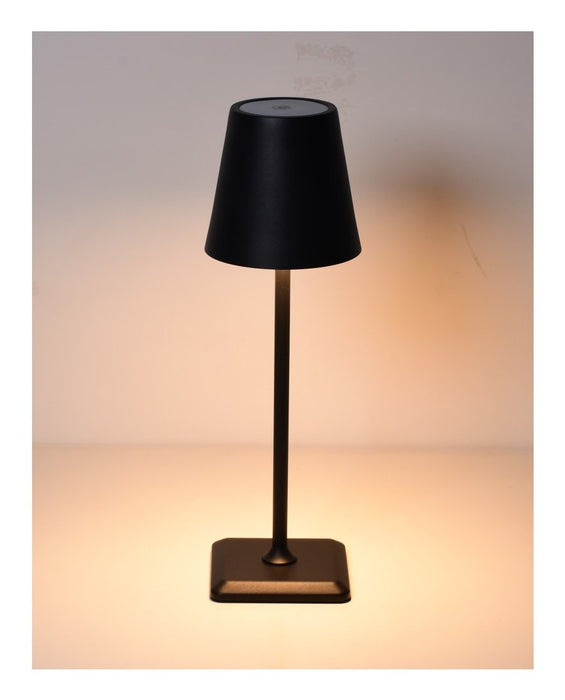 EAN 8059018367539 - Techly I-LED LAMP-BK lámpara de mesa Bombilla(s) no reemplazable(s) 3 W E Negro imagen 2