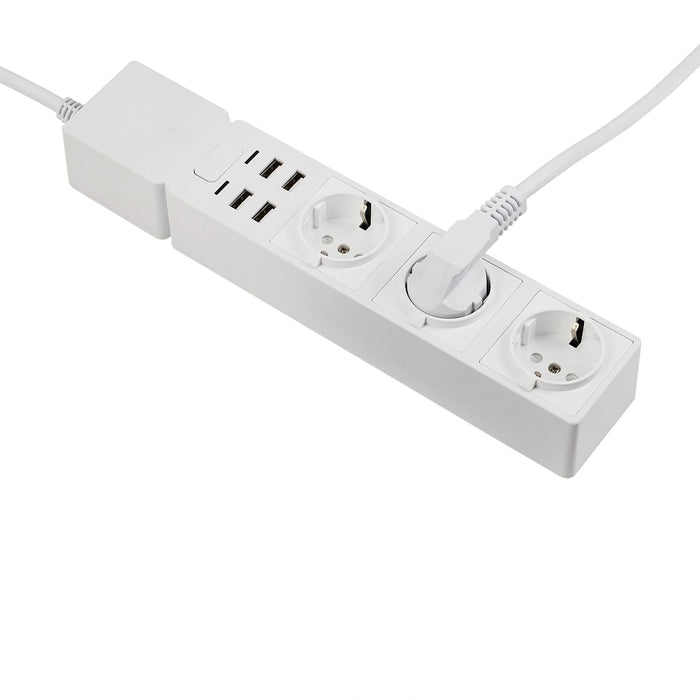 EAN 4717964703538 - Edimax SP-1123WT base múltiple 1,5 m 3 salidas AC Interior Blanco imagen 1