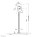 EAN 8717371449346 - Neomounts FL15-650WH1 soporte de seguridad para tabletas Blanco 27,9 cm (11") imagen 11