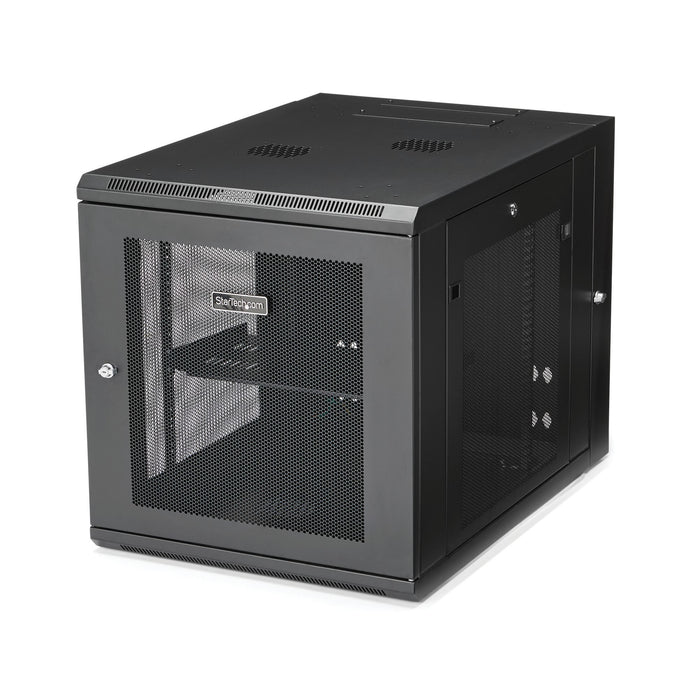 EAN 0065030870436 - StarTech.com RK1232WALHM armario rack Bastidor de pared Negro imagen 1