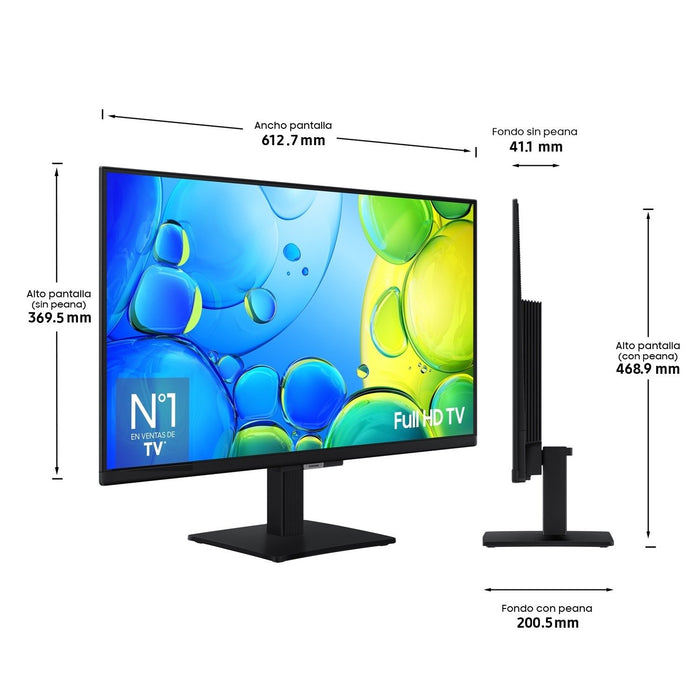 EAN 8806099054687 - Samsung TELEVISOR F6005 TU27F6005FK 27/ FULL HD/ SMART TV/WIFI imagen 10