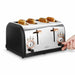 EAN 4260645681033 - Lauben LBN4ST1500BC tostadora 6 4 rebanada(s) 1500 W Negro, Acero inoxidable imagen 5