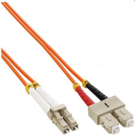 EAN 5705585207718 - Mercodan 40400037 Cable de fibra óptica e InfiniBand 5 m LC SC Naranja imagen 1