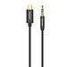 EAN 6953156262553 - Baseus CAM01-01 cable USB 1,2 m 3,5mm USB C Negro imagen 1