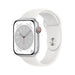 EAN 0194253239529 - Apple Watch Series 8 OLED 45 mm Digital 396 x 484 Pixeles Pantalla táctil 4G Plata Wifi GPS (satélite) imagen 1