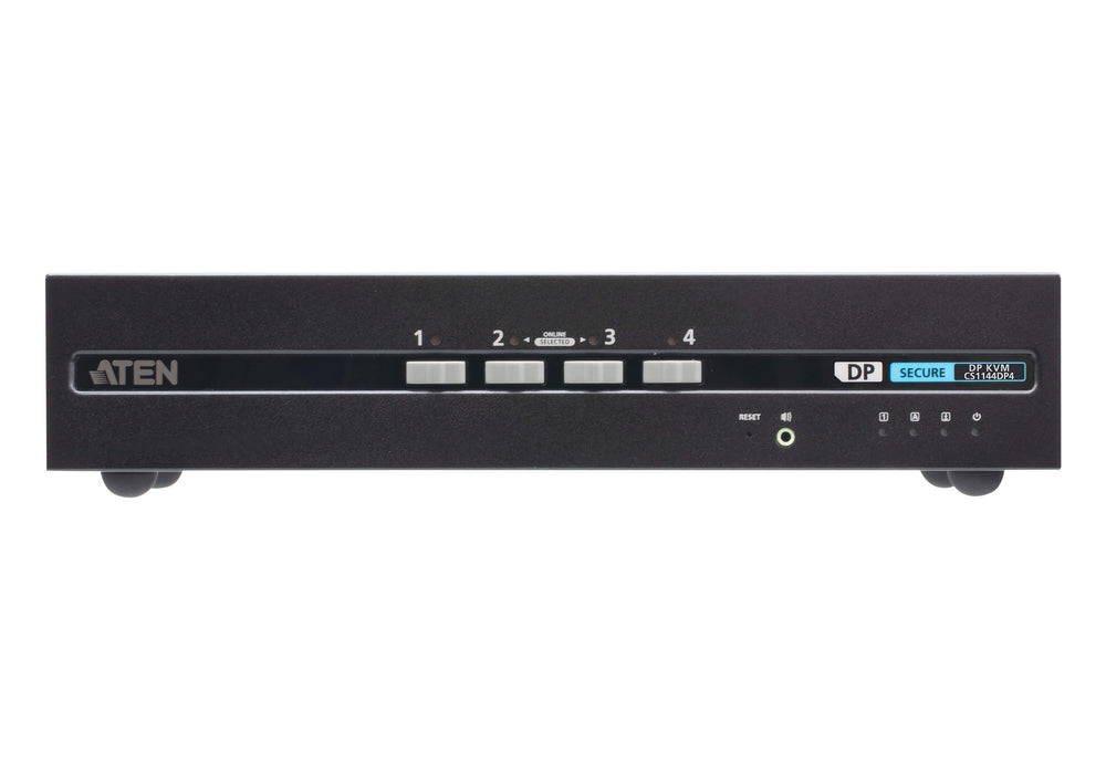 EAN 4710469341366 - ATEN CS1144DP4 interruptor KVM Negro imagen 1
