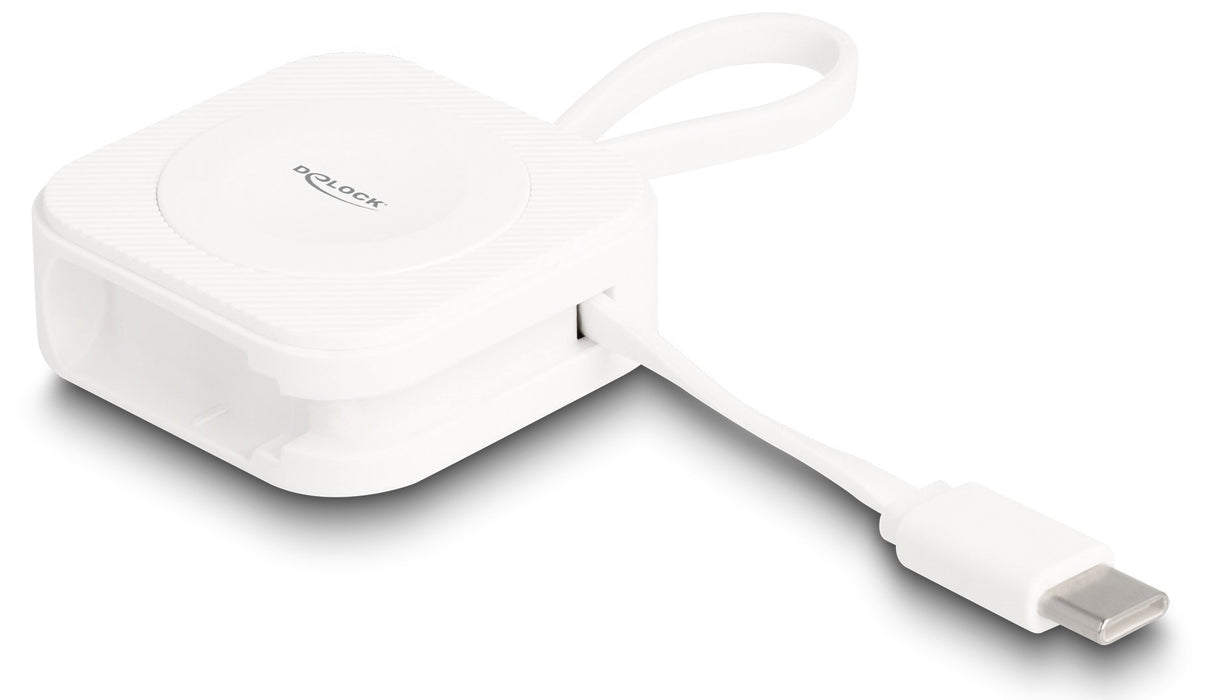 EAN 4043619830237 - DeLOCK 83023 cargador de dispositivo móvil Reloj inteligente Blanco USB Cargador inalámbrico Interior imagen 2