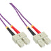 EAN 4043718248827 - InLine 83525P Cable de fibra óptica e InfiniBand 25 m 2x SC Púrpura imagen 1