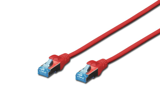 EAN 4016032214038 - Digitus DK-1531-100/R cable de red Rojo 10 m Cat5e SF/UTP (S-FTP) imagen 1