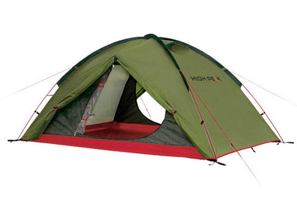 EAN 4001690101950 - High Peak Woodpecker 3 3 personas(s) Verde, Rojo Tienda de cúpula/iglú imagen 1