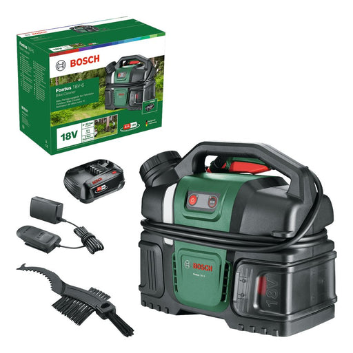 EAN 4059952686318 - Bosch Fontus 18V-6 Limpiadora de alta presión o Hidrolimpiadora Batería 2,2 l/h Verde imagen 2